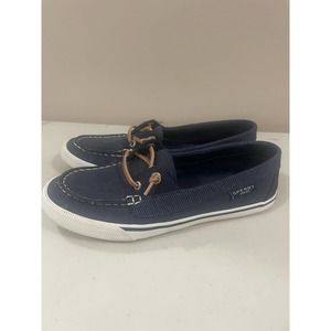 Women’s Sperry Top-Sider Size 7 Navy Blue STS80688 Boat Shoe